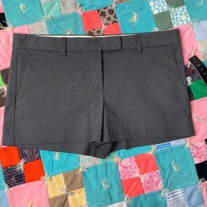 Theory Women's Shorts Size 10 Bennie Chino Coffee bean color NWT Canvas
